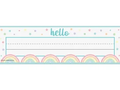 Pastel Pop Nameplates