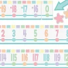 Pastel Pop Number Line Bulletin Board Set
