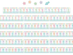 Pastel Pop Number Line Bulletin Board Set