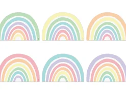 Pastel Pop Rainbow Accents