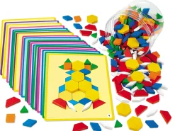 Pattern Blocks Design Cards
