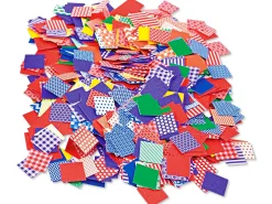Patterned Mosaic Squares