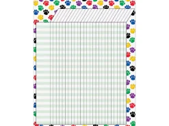 Paw Print Incentive Chart