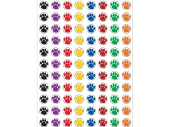 Paw Print Mini Stickers