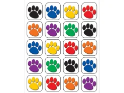 Paw Print Stickers