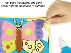 Peel and Stick Sand Art Kit