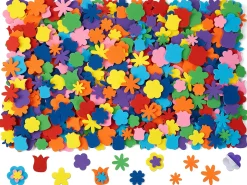 Peel & Stick Foam Flowers
