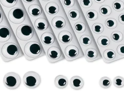 Peel & Stick Wiggly Eyes