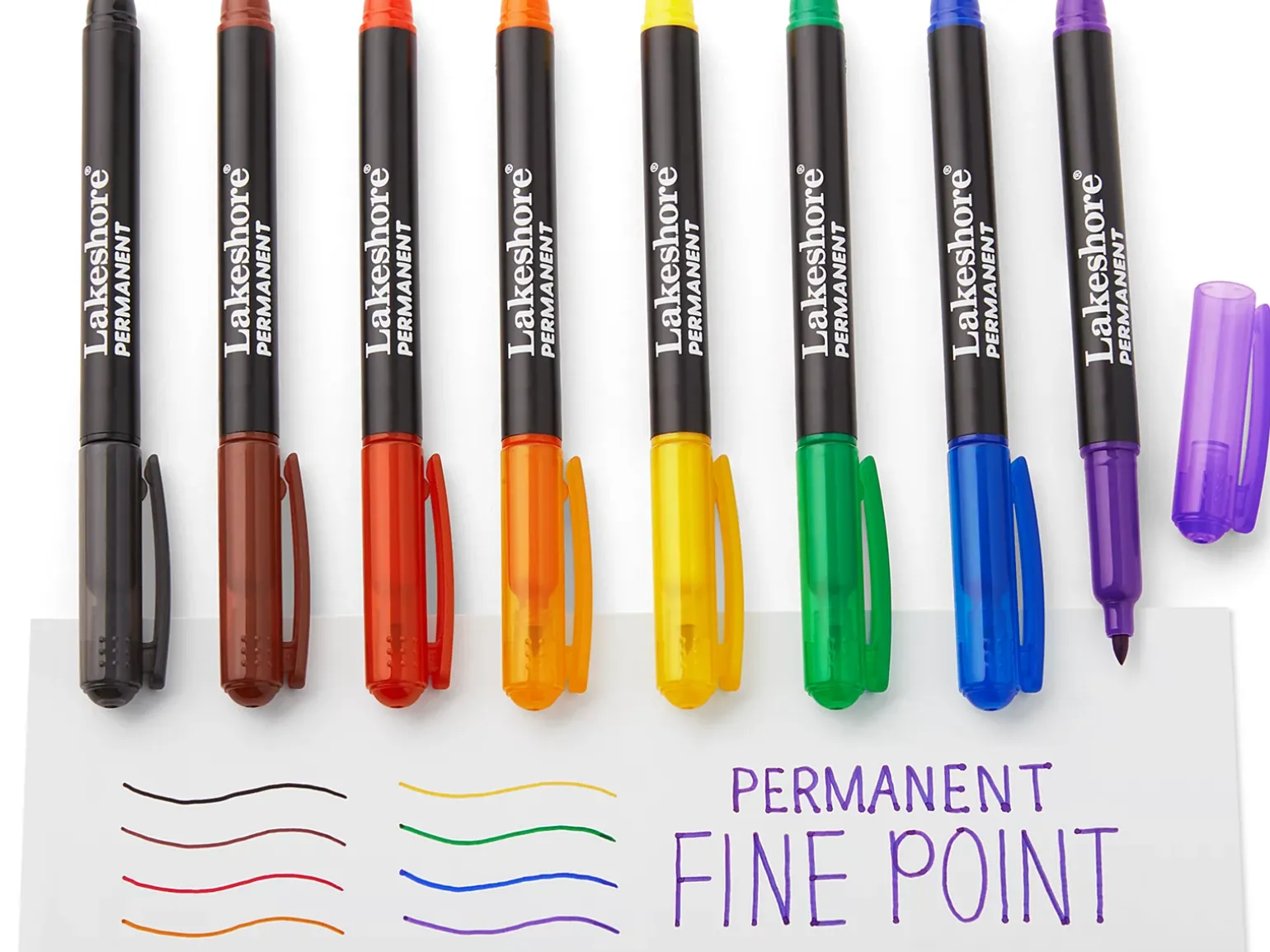 Permanent Thin-Line Markers