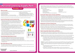 Personal Learning Supply Pack – Gr. 4-5
