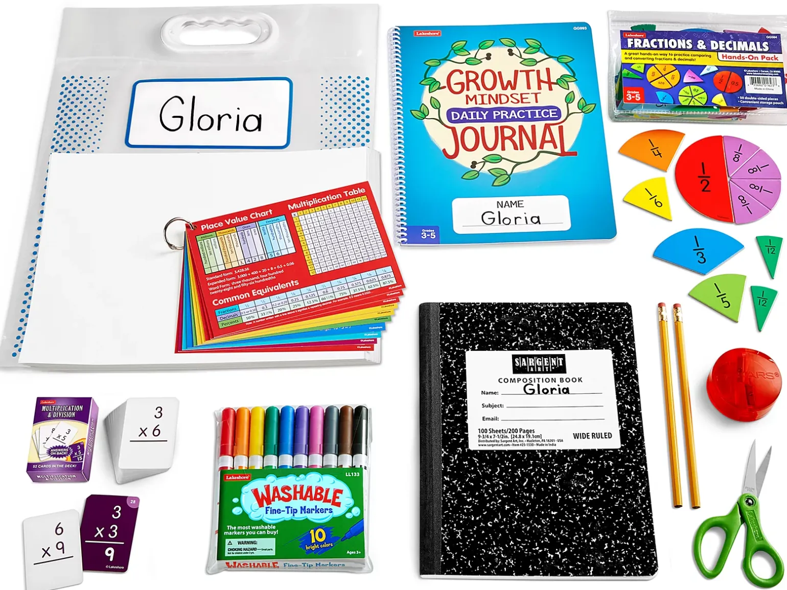 Personal Learning Supply Pack – Gr. 4-5