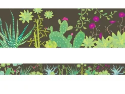 Petals & Prickles Double-Sided Succulent Border