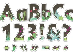 Petals & Prickles 4" Punch-Out Letters