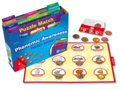Phonemic Awareness Folder Game Library - Pre K-K