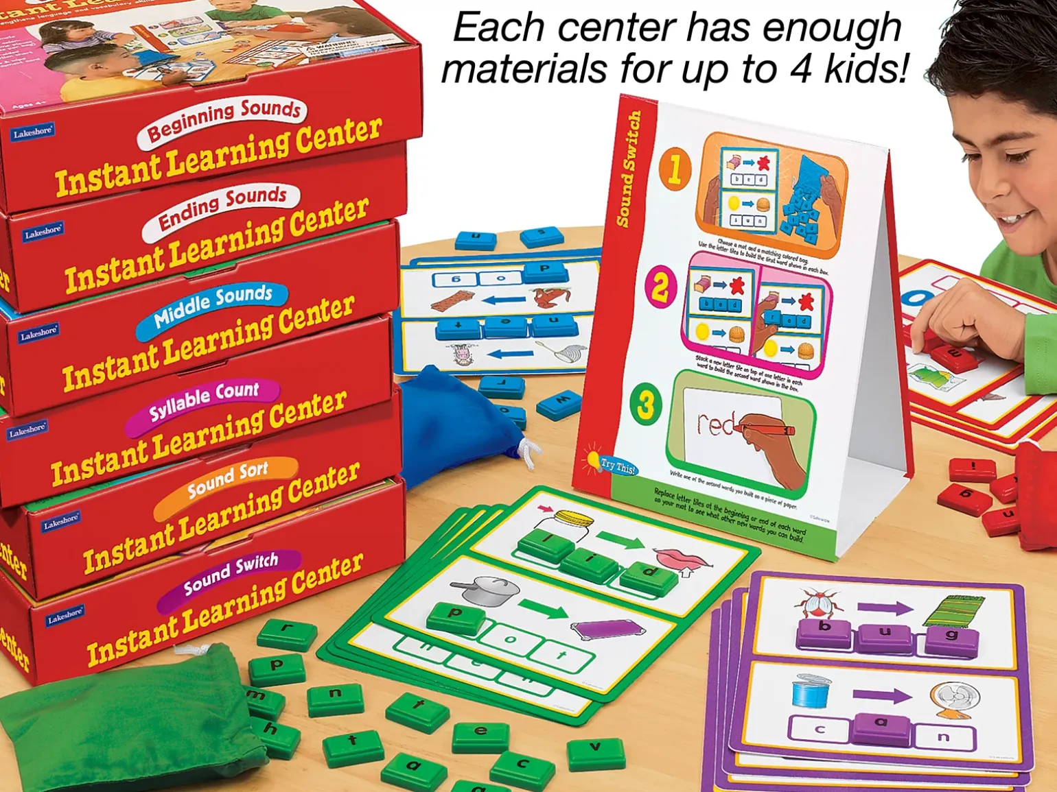 Phonemic Awareness Instant Learning Centers - Complete Set