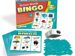Picture-Words Bingo