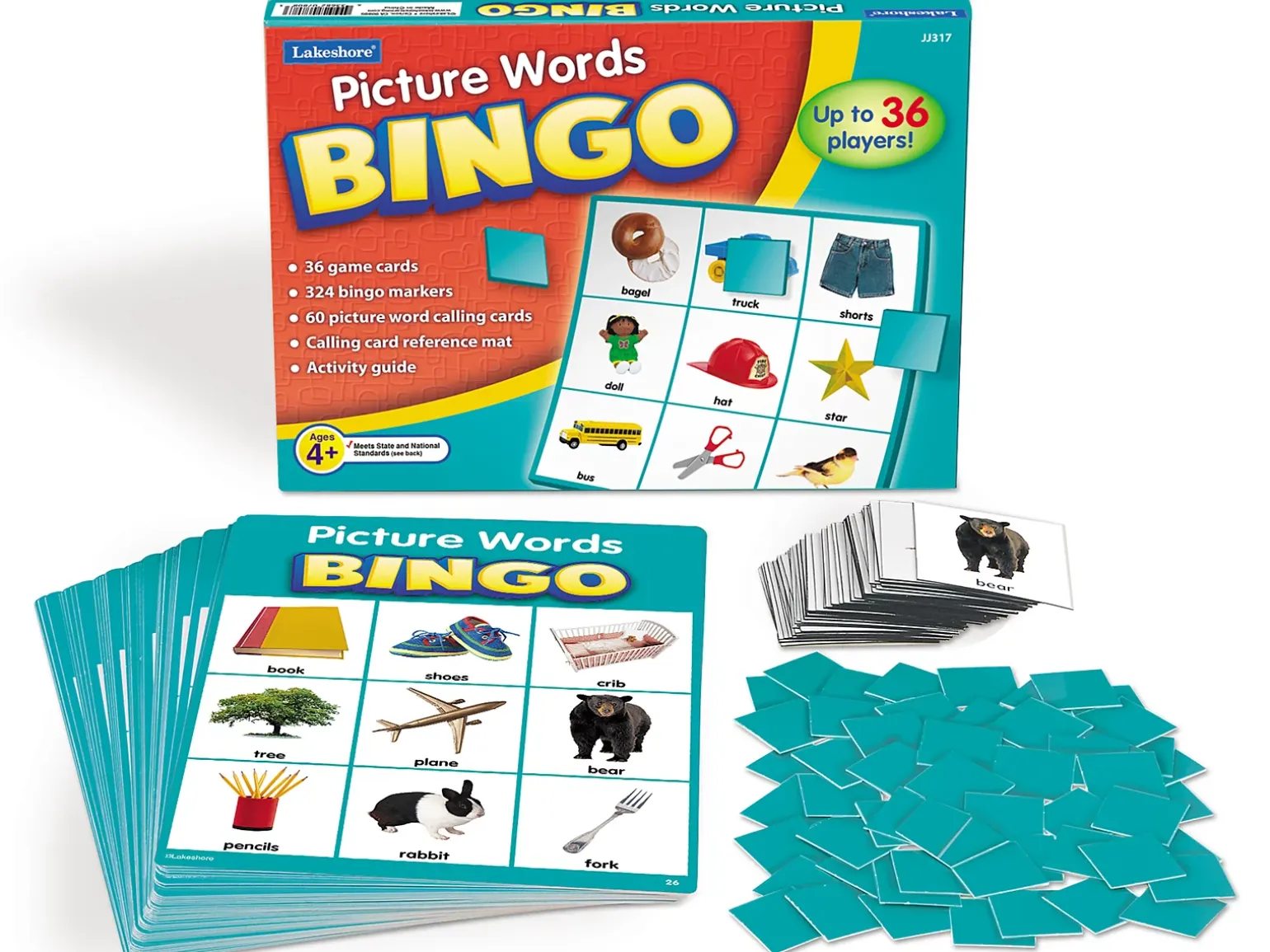 Picture-Words Bingo
