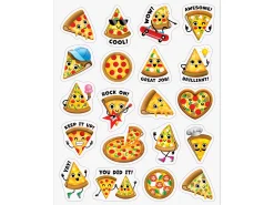 Pizza Scented Stickers