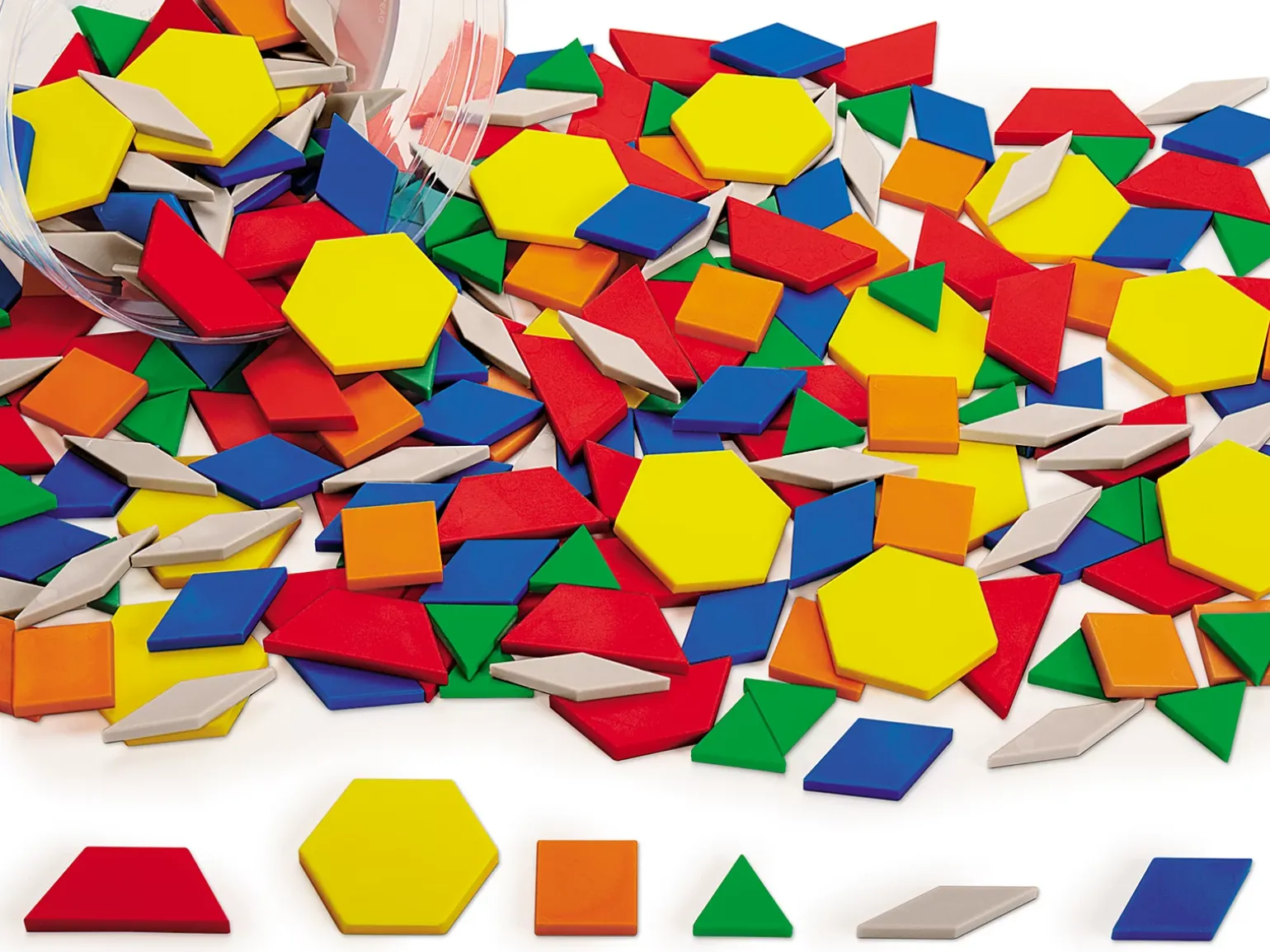 Plastic Pattern Blocks