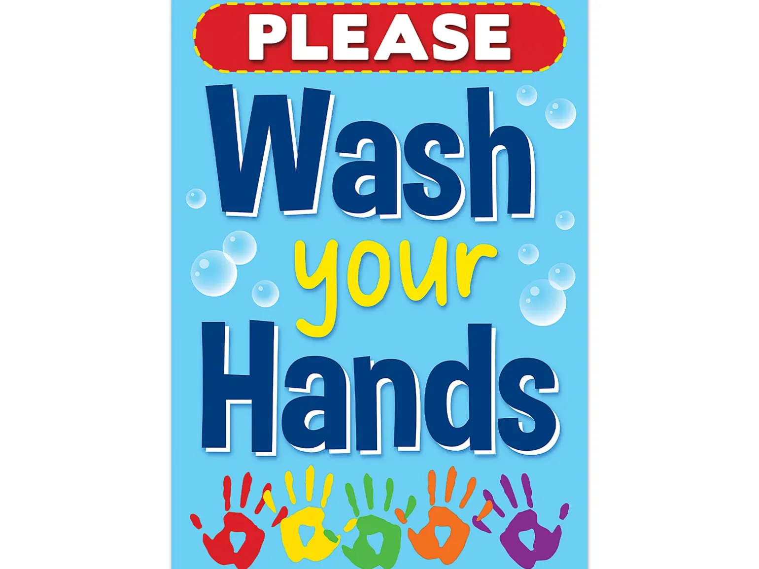 Please Wash Your Hands Poster