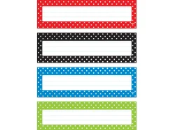 Polka Dot Nameplates - Variety Pack