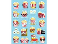 Popcorn Scented Stickers