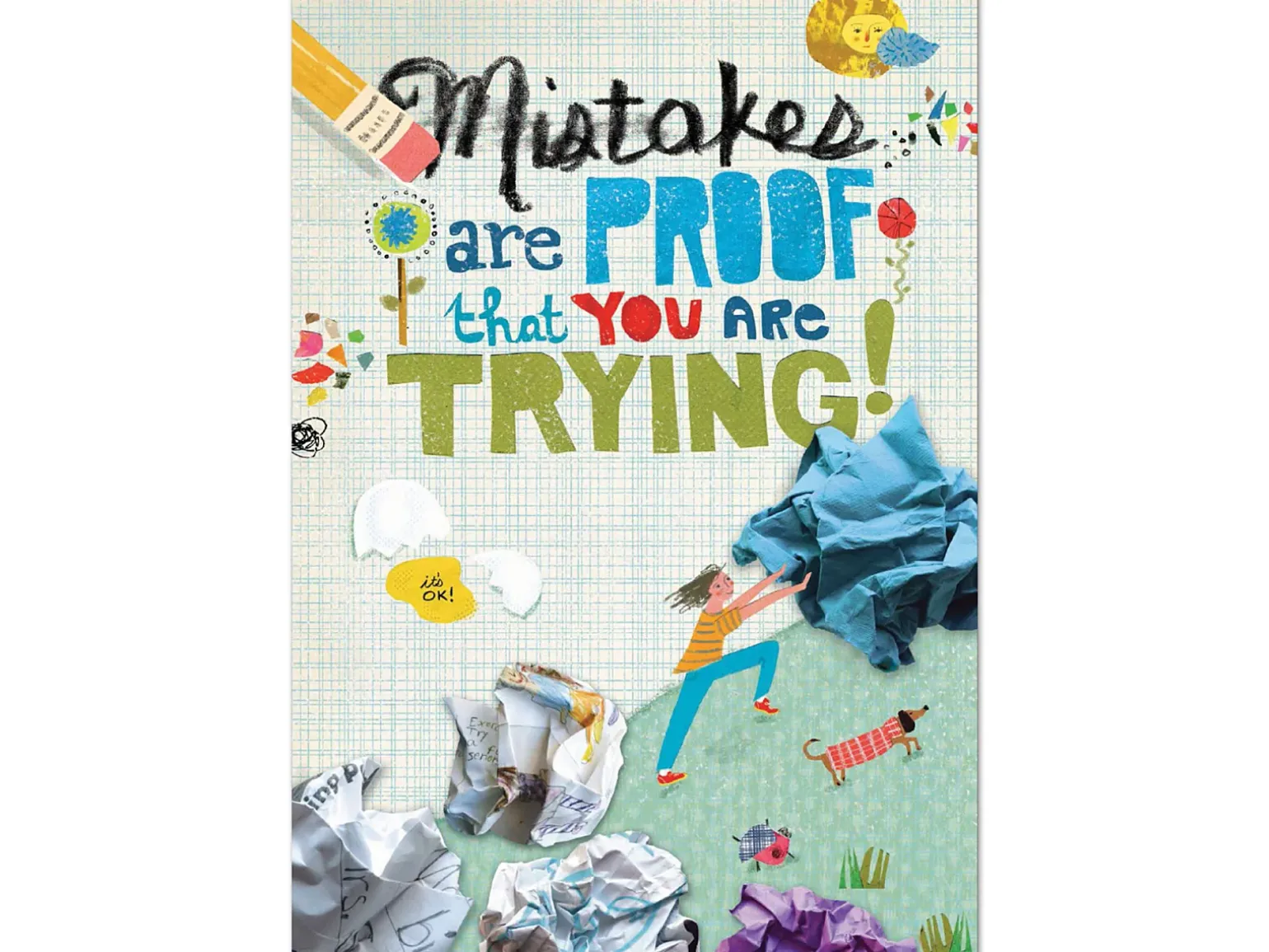 POP! Mistakes Are Proof Poster
