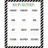 Pop of Color Birthday Poster