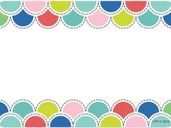 Poppin’ Scallops Name Tags