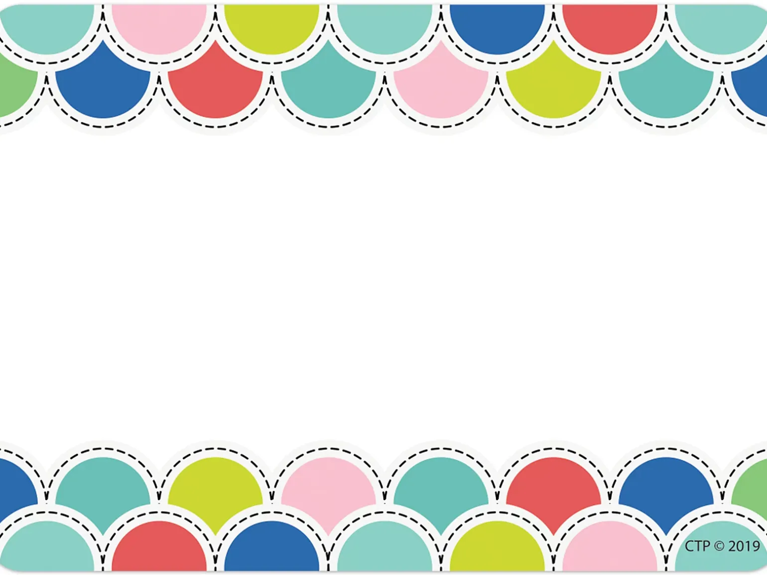 Poppin’ Scallops Name Tags