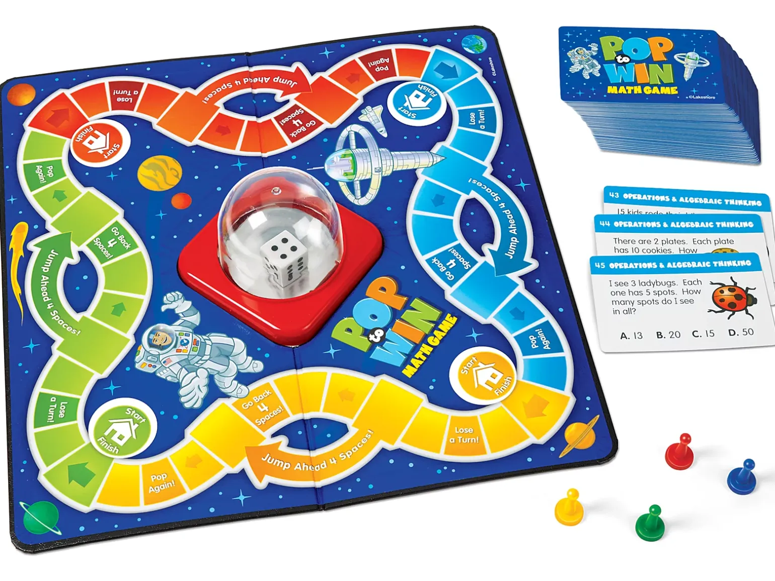 Pop to Win! Math Game - Gr. 2