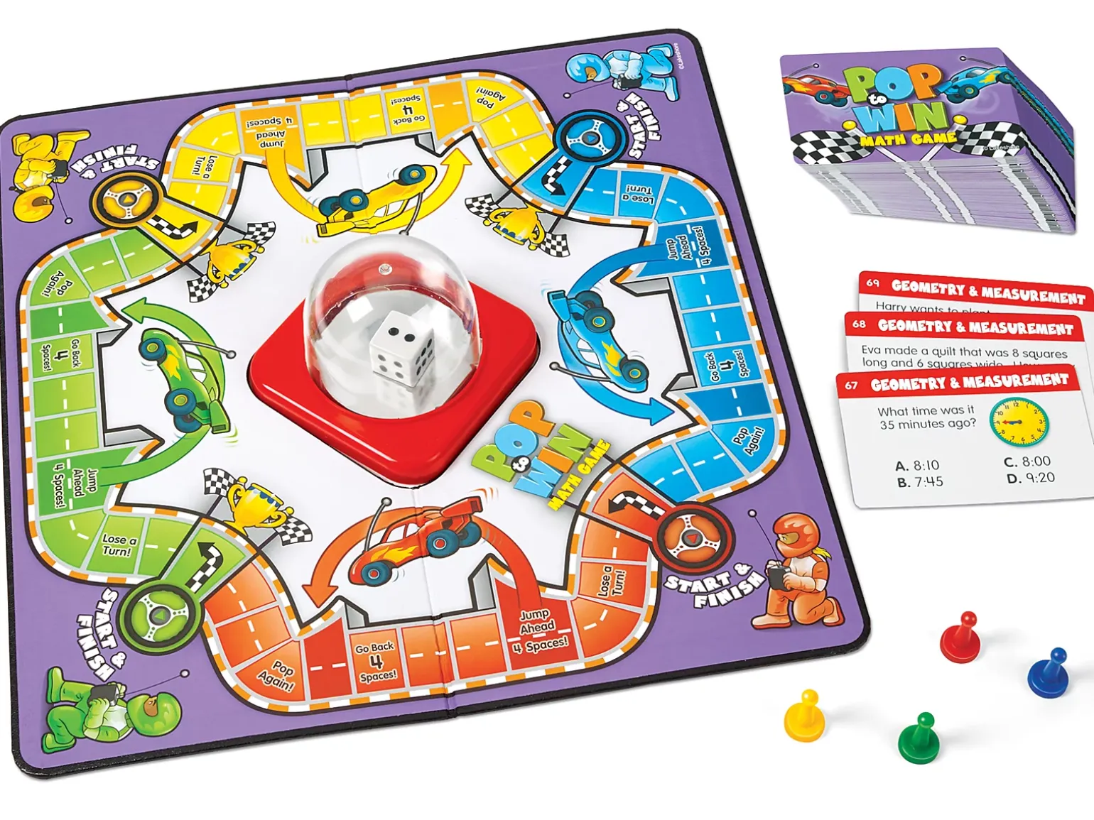 Pop to Win! Math Game - Gr. 3