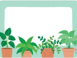 Positively Plants Name Tags