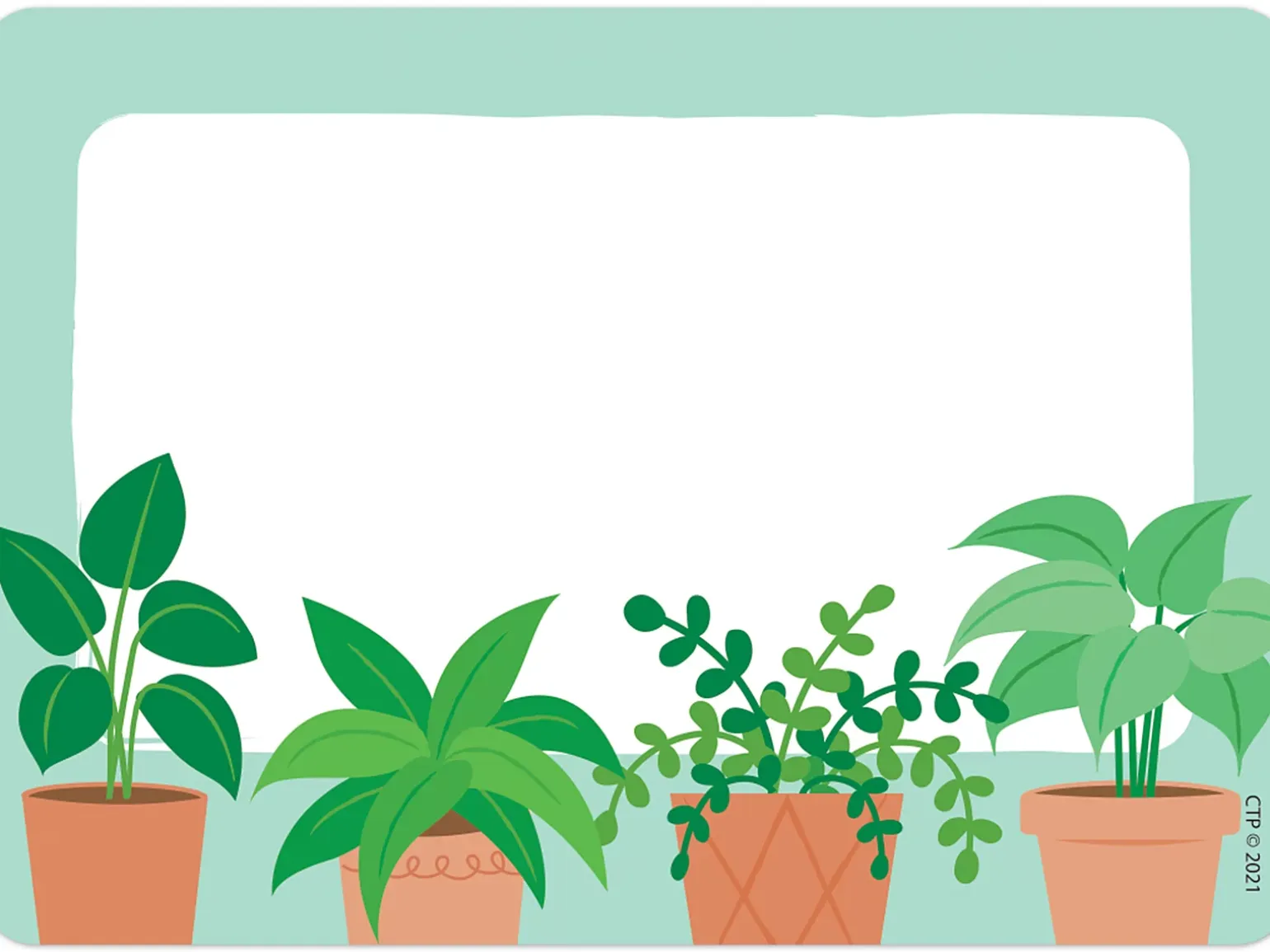 Positively Plants Name Tags