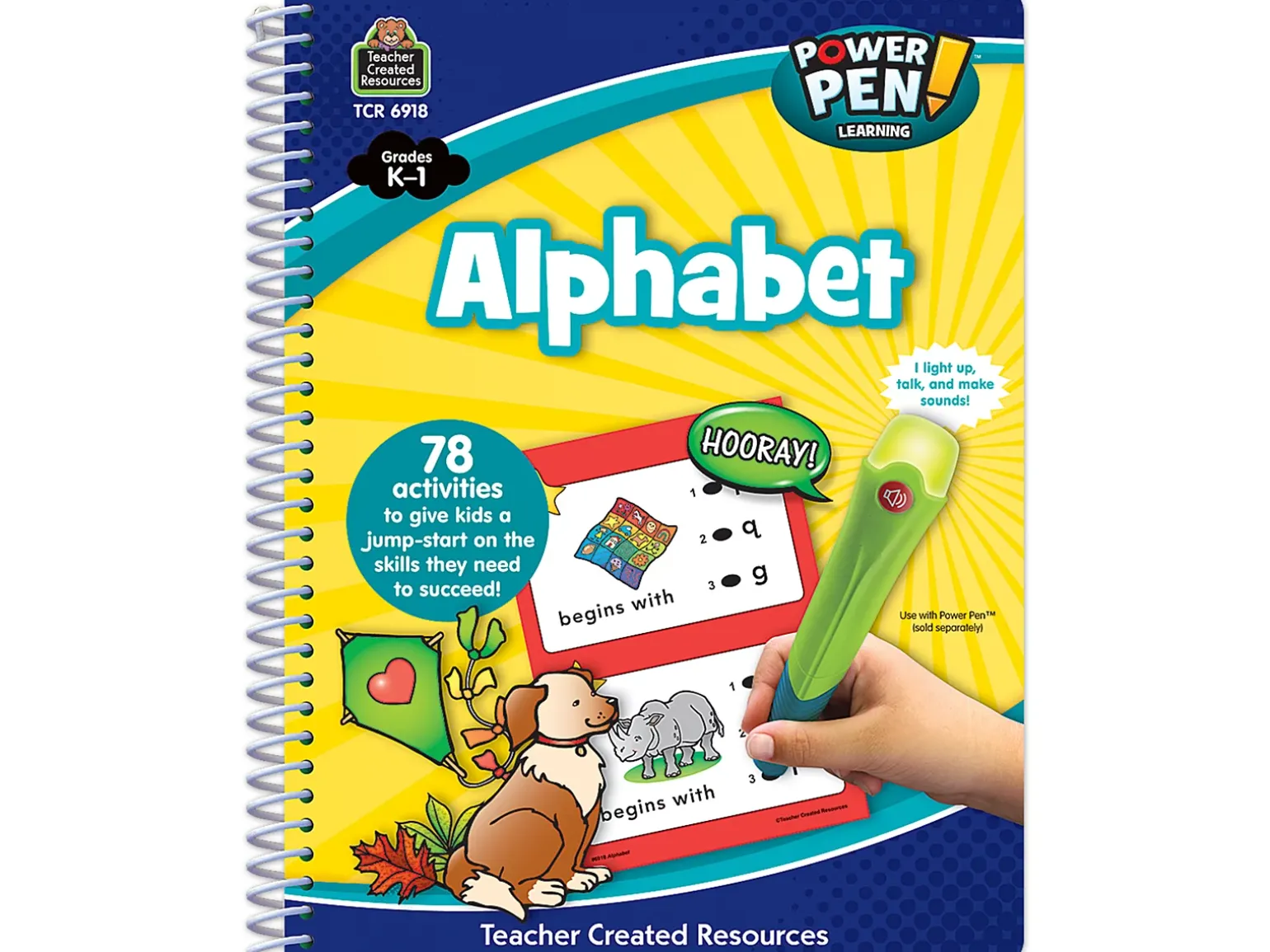 Power Pen!® Alphabet Learning Book