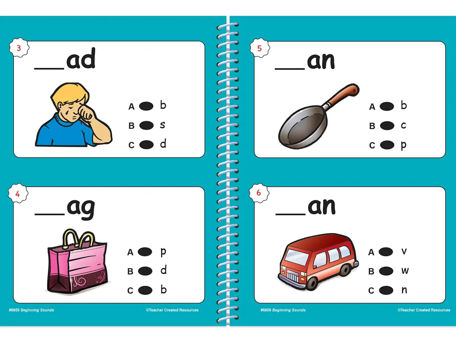 Power Pen!® Beginning Sounds Learning Book
