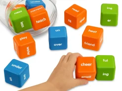 Prefixes & Suffixes Giant Activity Dice