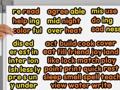 Prefix & Suffix Magnets