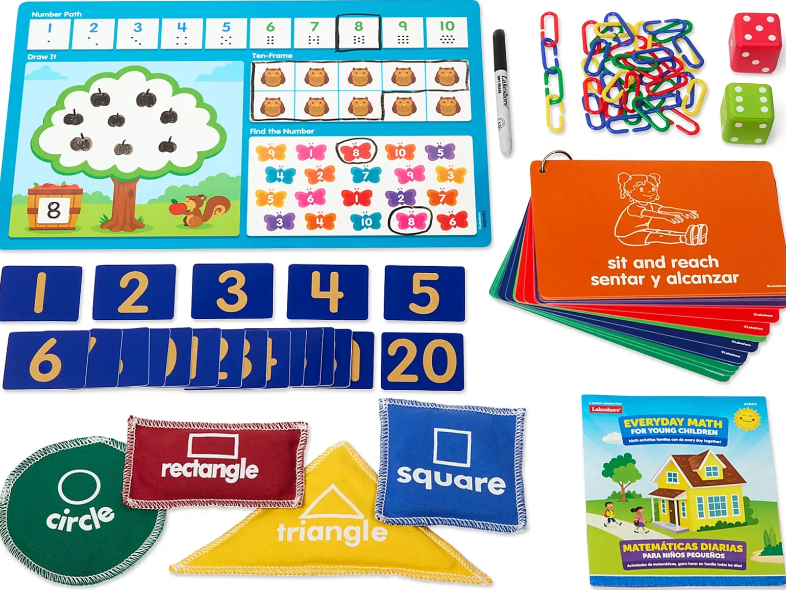 Preschool Family Fun Math & Movement Kit