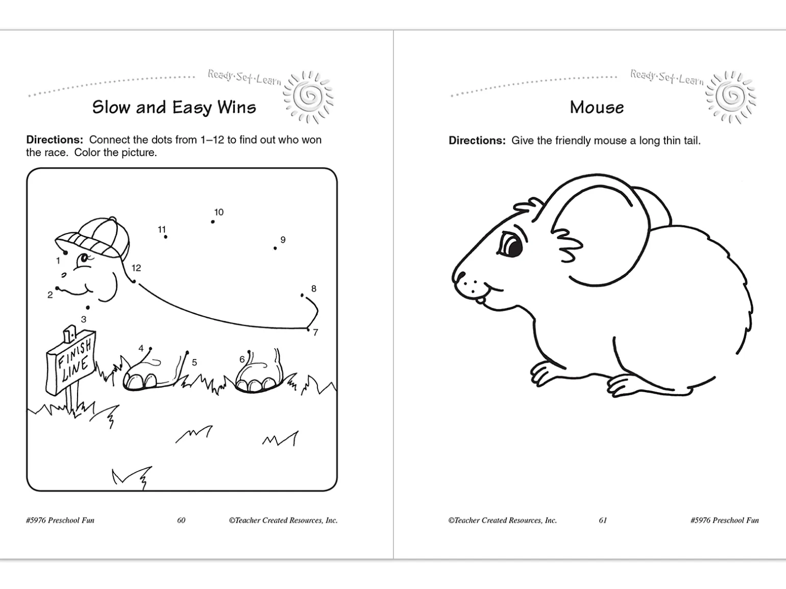 Preschool Fun Workbook