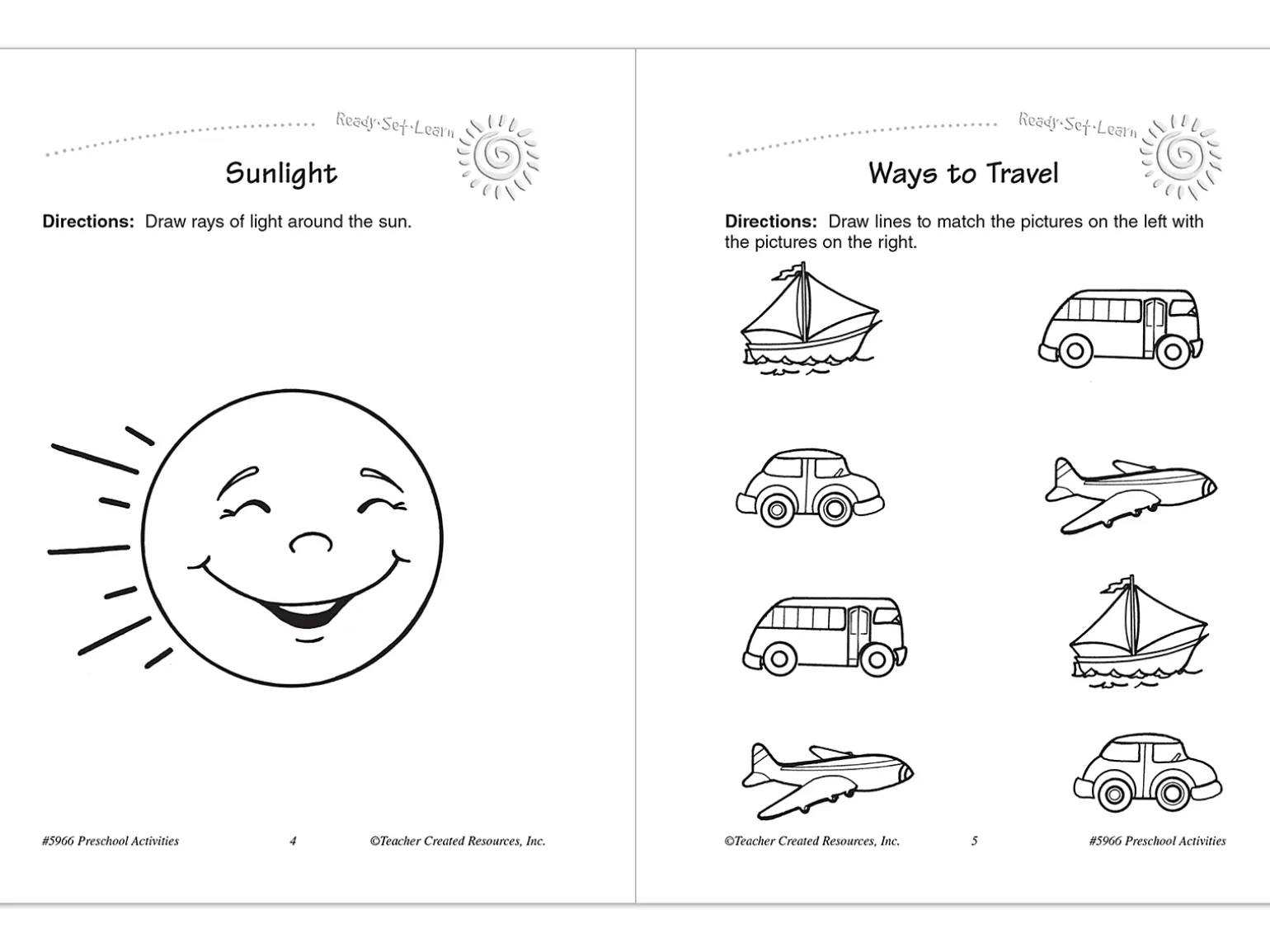 Preschool Workbook