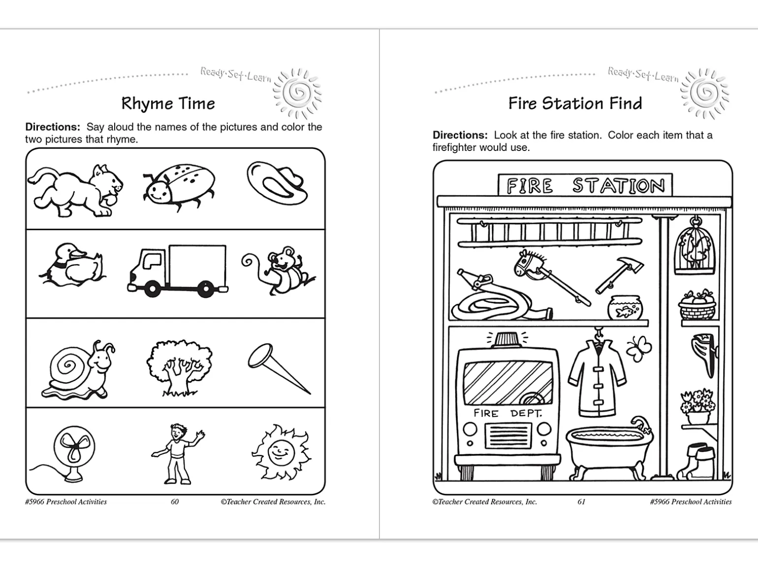 Preschool Workbook