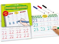 Printing Numbers Practice Book