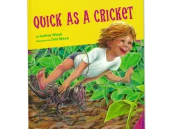Quick as a Cricket Hardcover Book