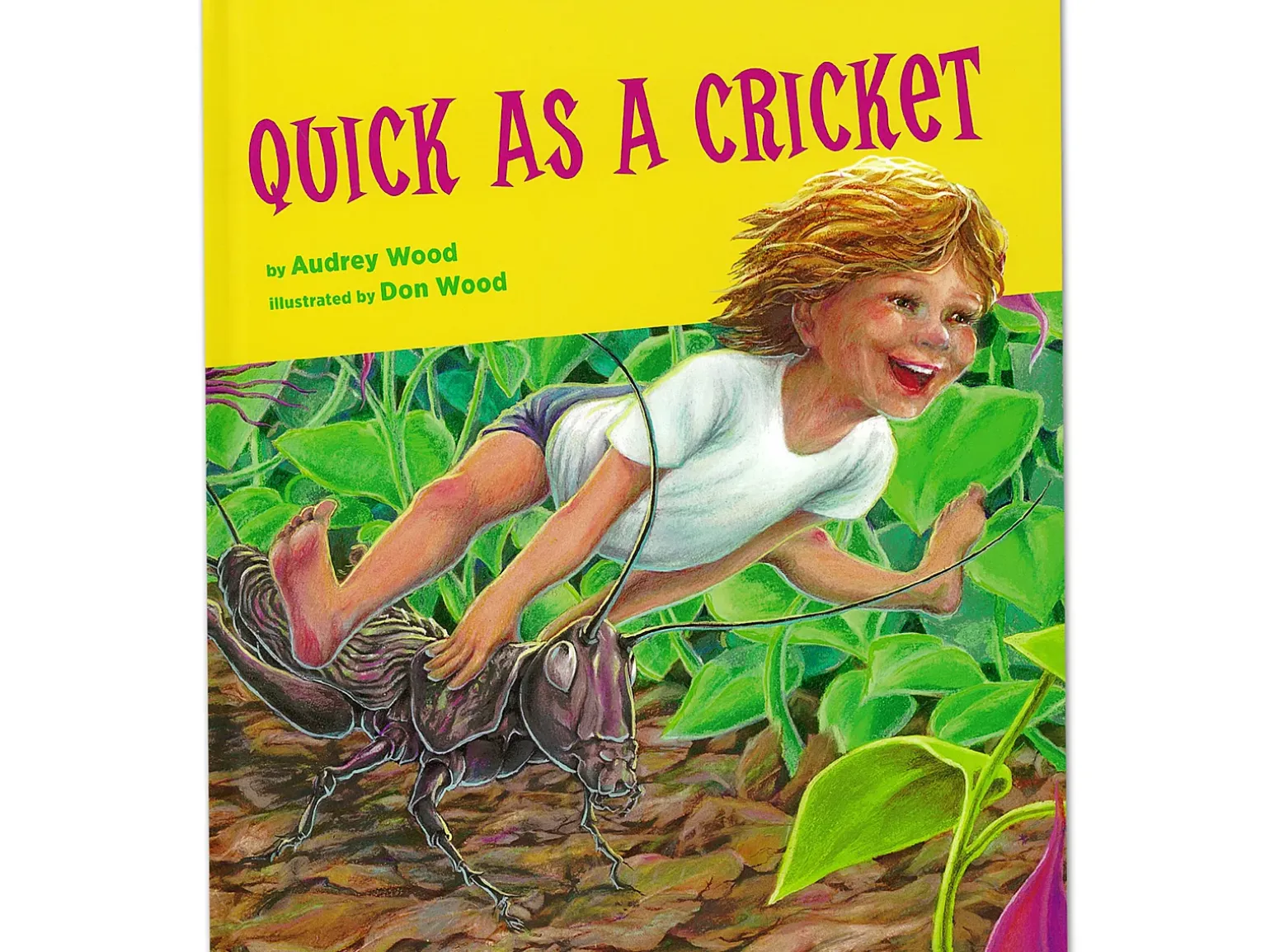 Quick as a Cricket Hardcover Book