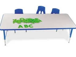 Rainbow Adjustable Rectangular Tables