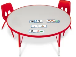 Rainbow Adjustable Round Tables