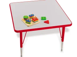Rainbow Adjustable Square Tables