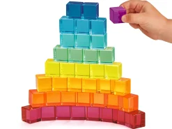 Rainbow Crystal Cubes
