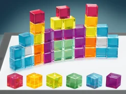 Rainbow Crystal Cubes